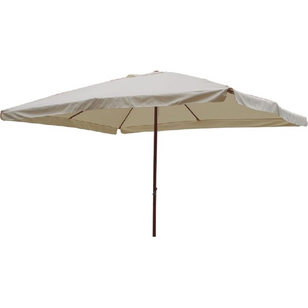 Parasol alum/acero 3x4 m. Oe 48 mm.